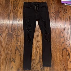 American Eagle next level stretch skinny jeans, size 00 short